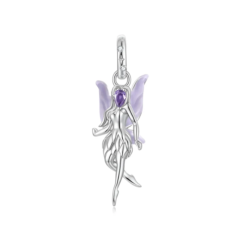 Purple Crystal Fairy Dangle | CZ EN
