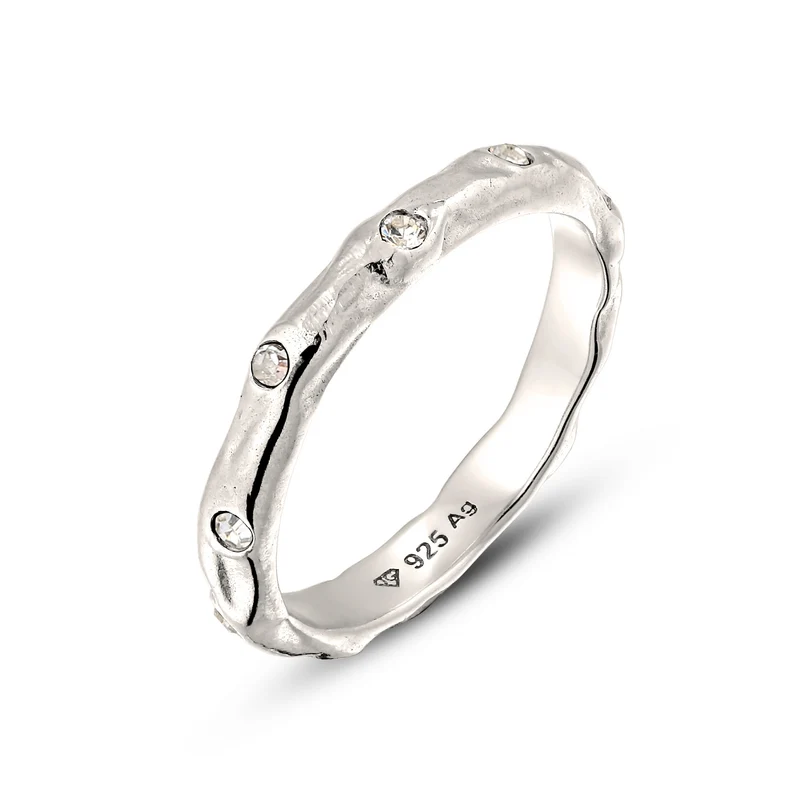 Ring | Swarovski® Kristalle (Weiß)