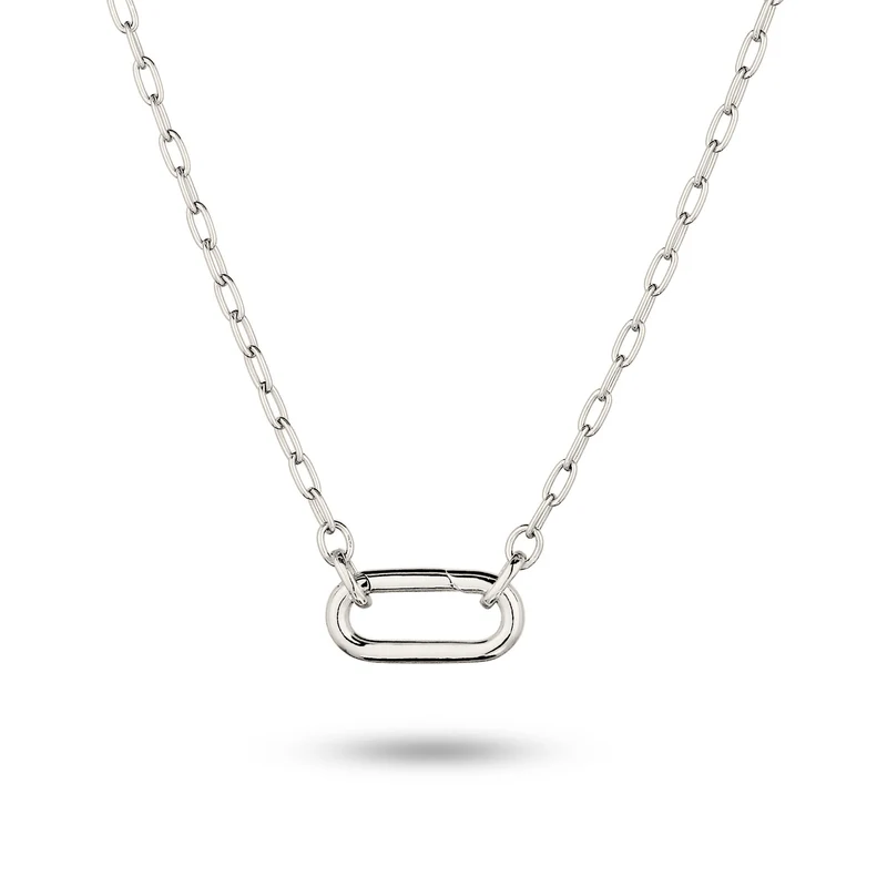 Halskette | Karabiner-Charm Kette