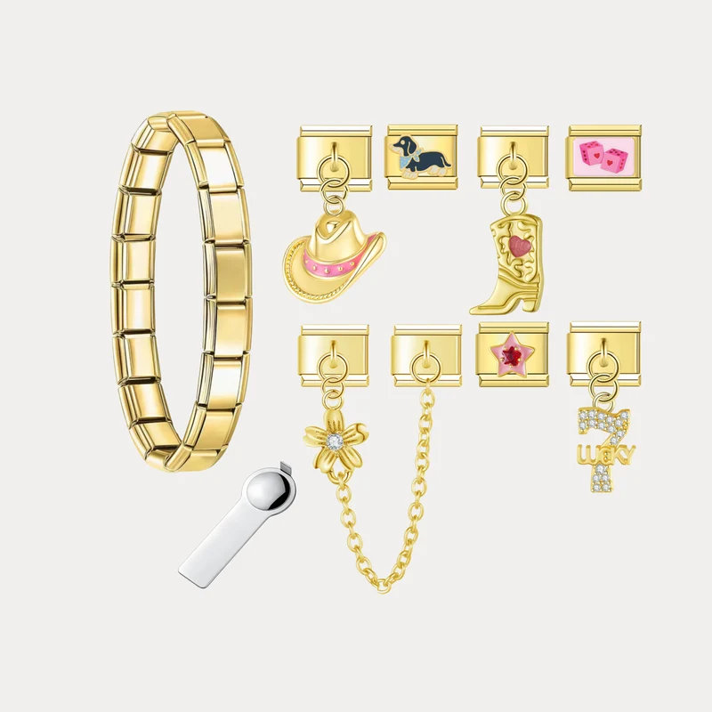 Pink Cowgirl Charm Pack