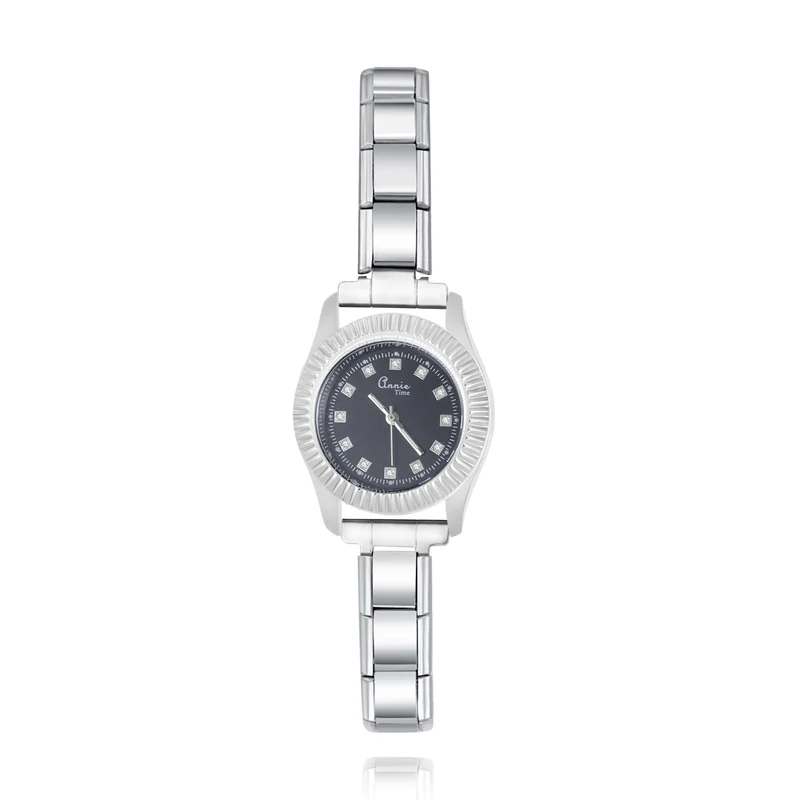 Charm Uhr Céleste Silber