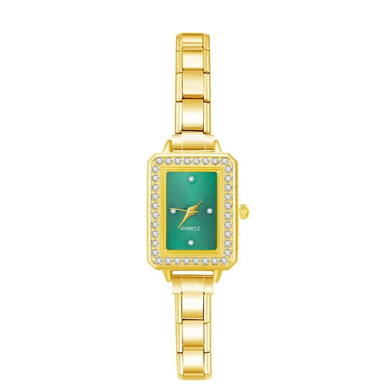 Charm Uhr Capri Grün-Gold