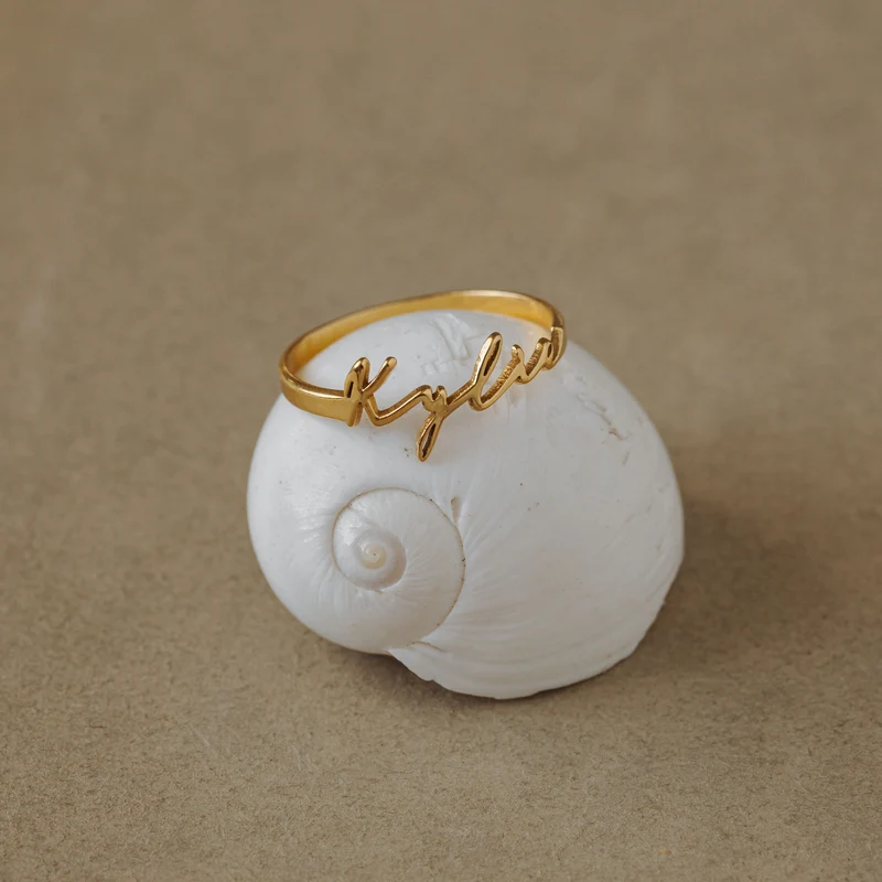 Personalisierter Namen Ring