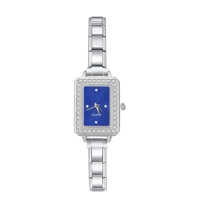 Charm Uhr Capri Blau-Silber