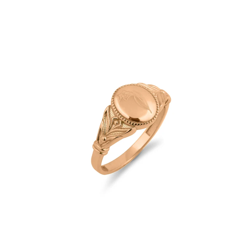 Geburtsblumen Ring