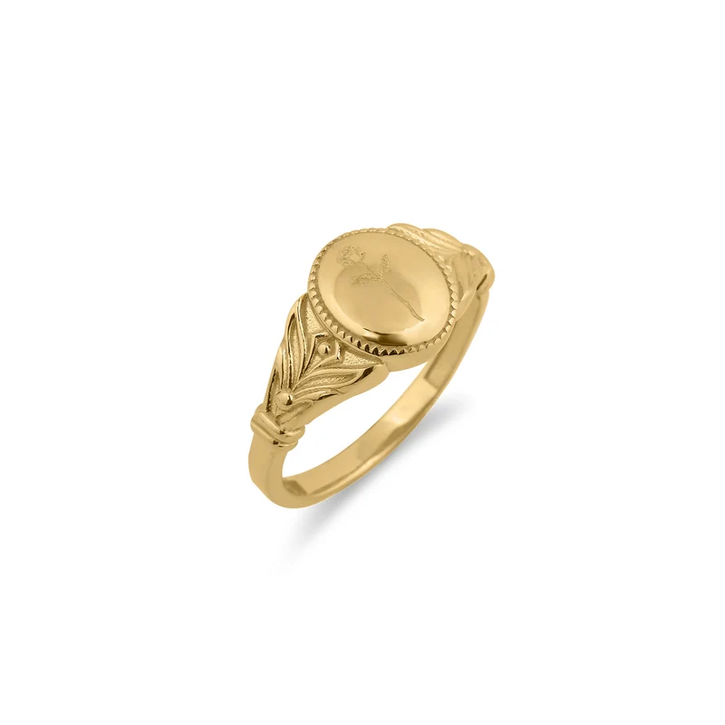 Geburtsblumen Ring