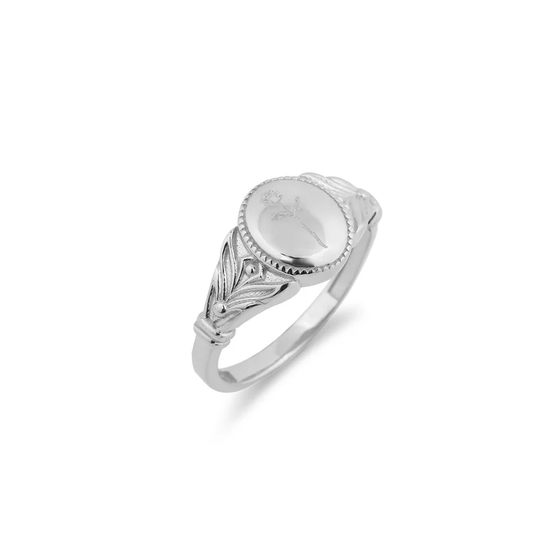 Geburtsblumen Ring