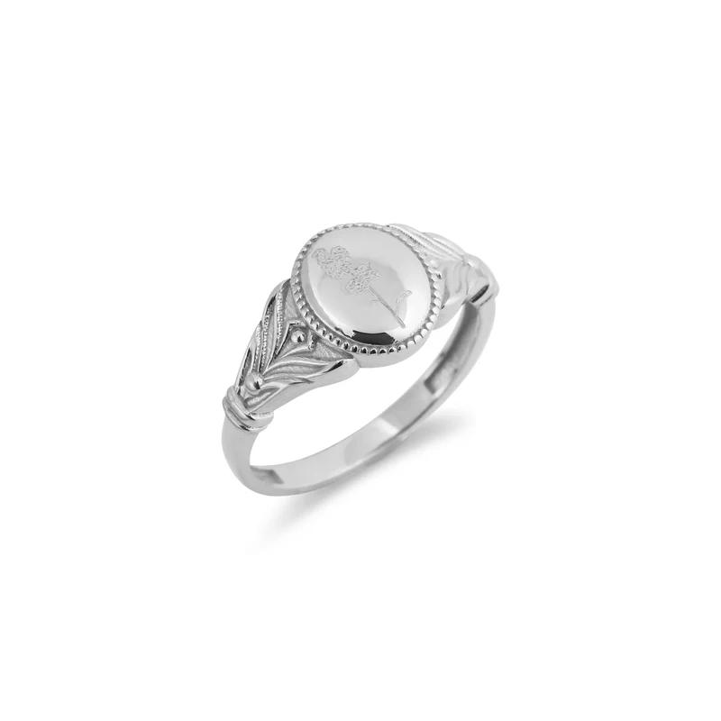 Geburtsblumen Ring