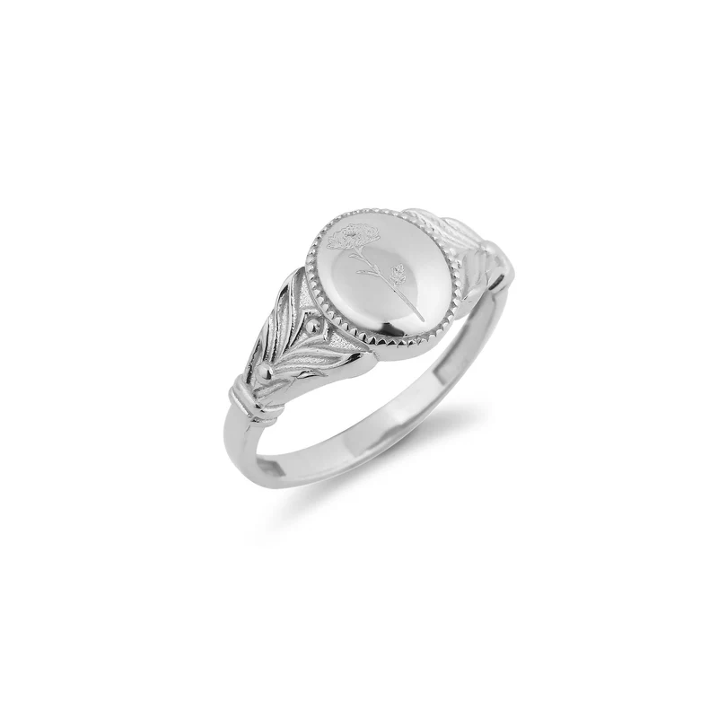 Geburtsblumen Ring