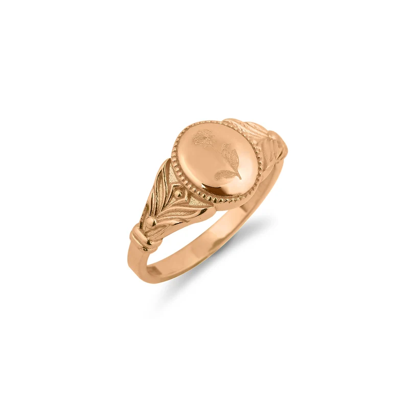 Geburtsblumen Ring