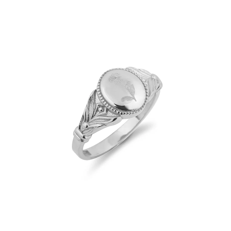 Geburtsblumen Ring