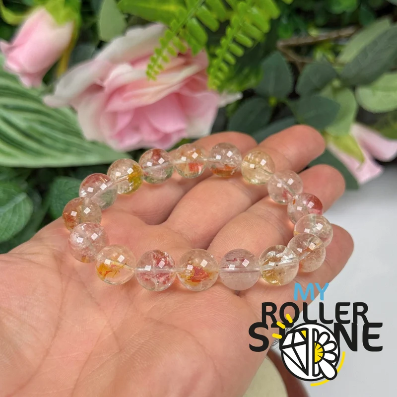 Mandarinenarmband „Quarz-KOI“ 🧡💛