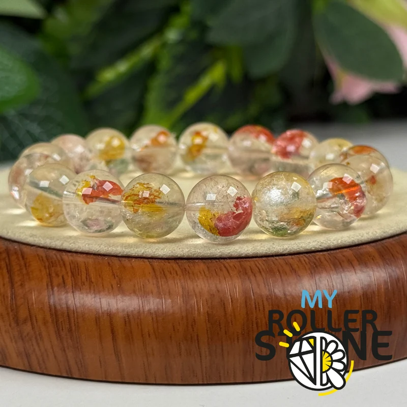 Mandarinenarmband „Quarz-KOI“ 🧡💛