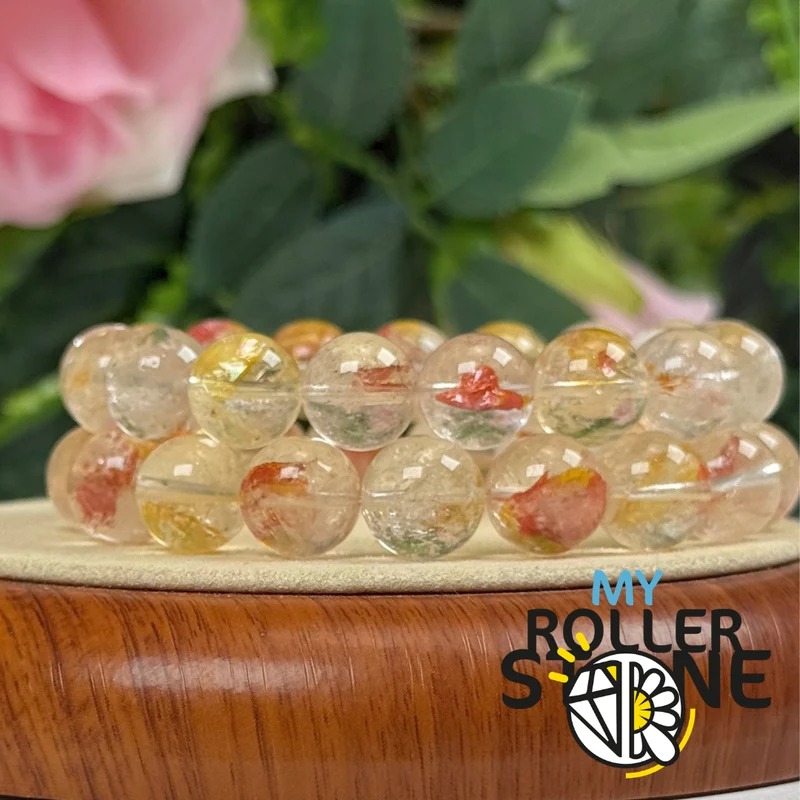 Mandarinenarmband „Quarz-KOI“ 🧡💛