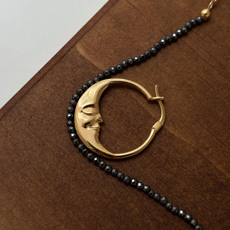 Hematite Eclipse Armkette