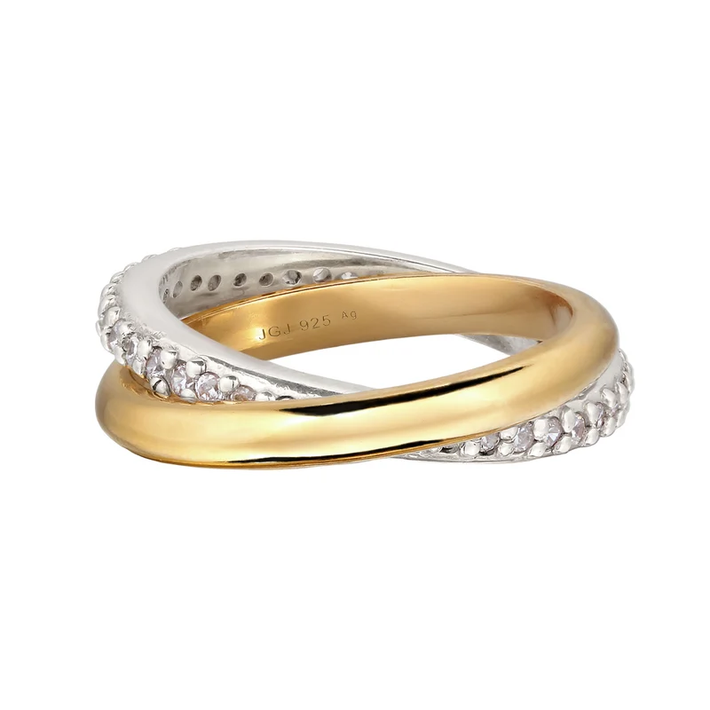Ring mit Steinen | Zirkonia