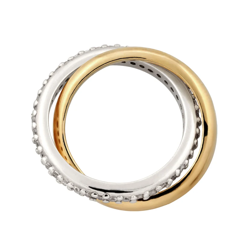 Ring mit Steinen | Zirkonia