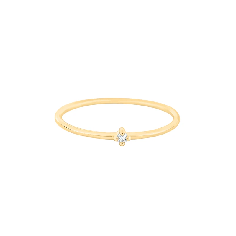 April Diamant Edelstein Ring