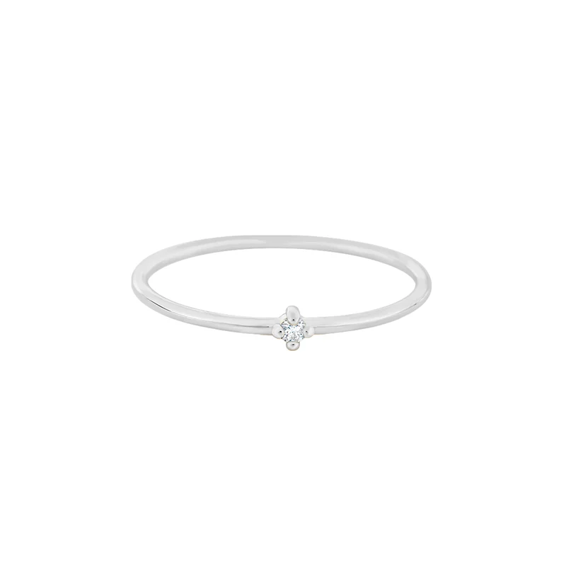 April Diamant Edelstein Ring