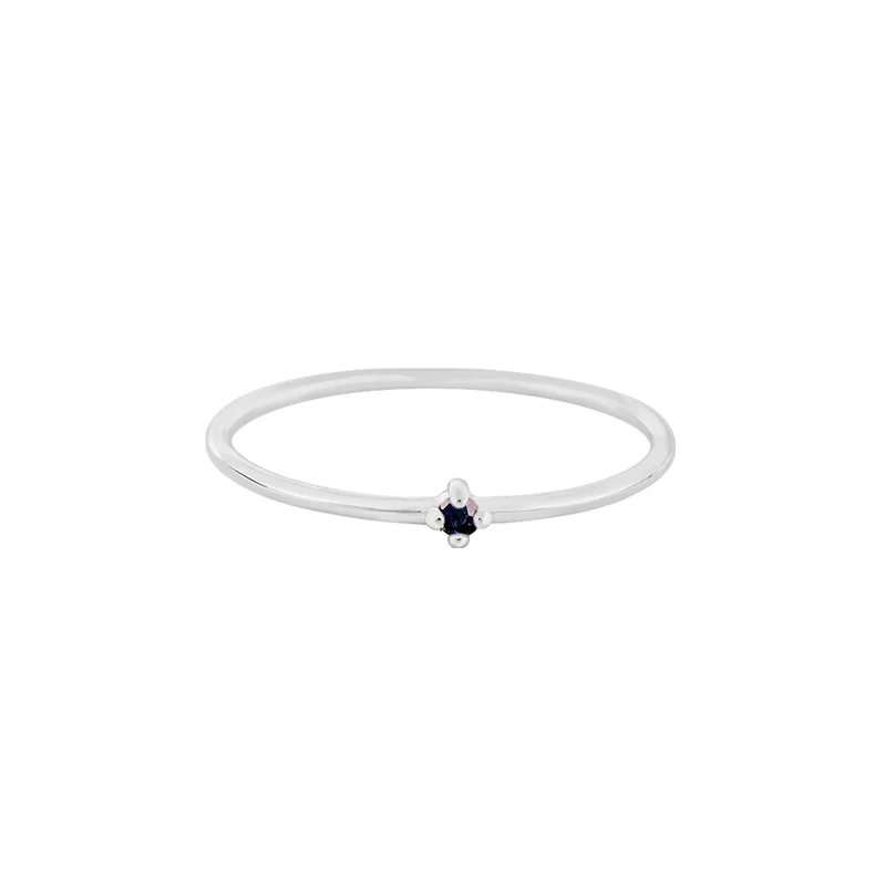 September Saphir Edelstein Ring