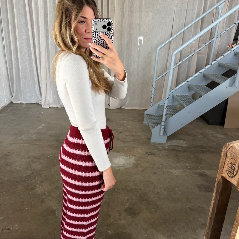 Basic Longsleeve Nora - Weiß