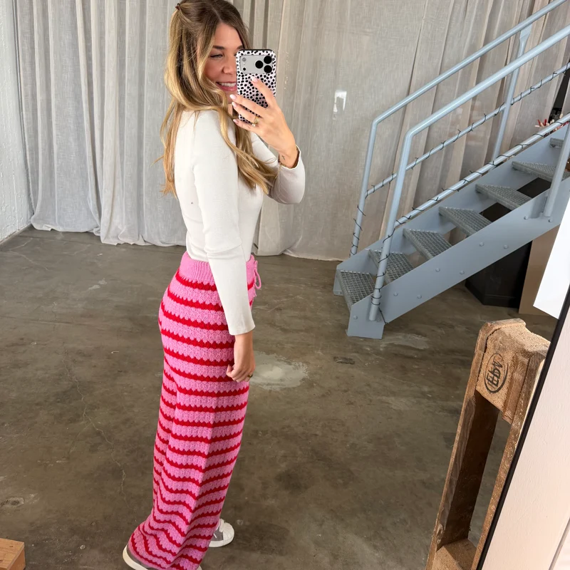Comfy Hose - Pink x Rot