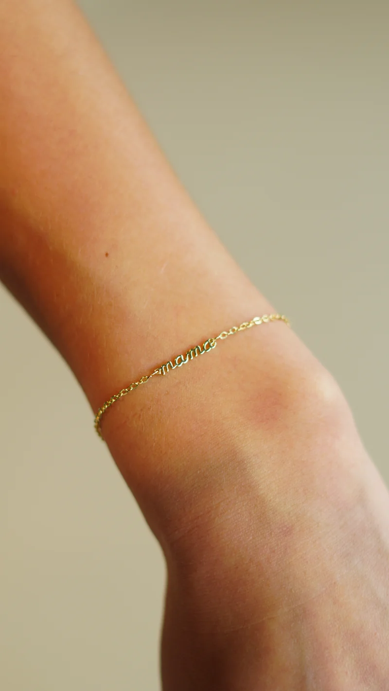 Mama Armband - Verguld - Gepersonaliseerde Armband