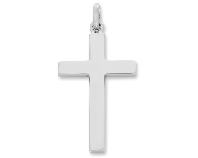 KREUZ 925 SILBER ANHÄNGER KREUZ SCHMUCK ZUR TAUFE KOMMUNION