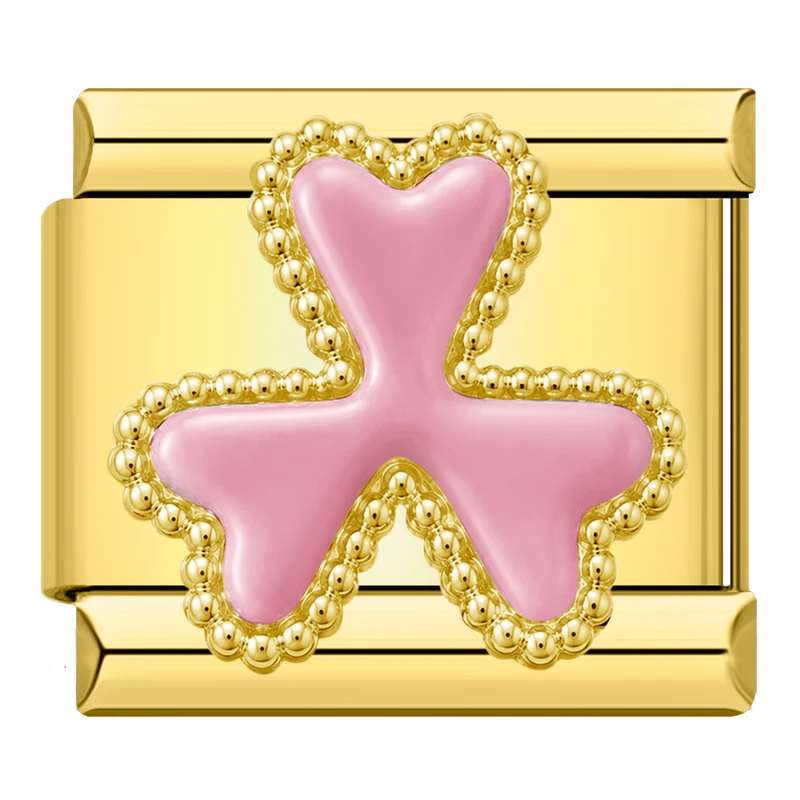 Clover Charm rosa