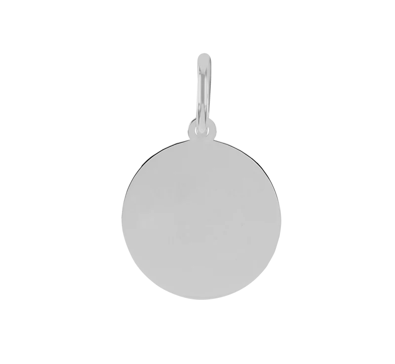 Engraved Round Anhänger