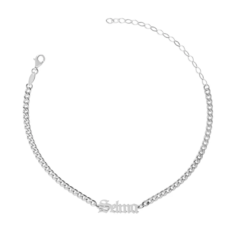 Personalisierte Namen Fußkette