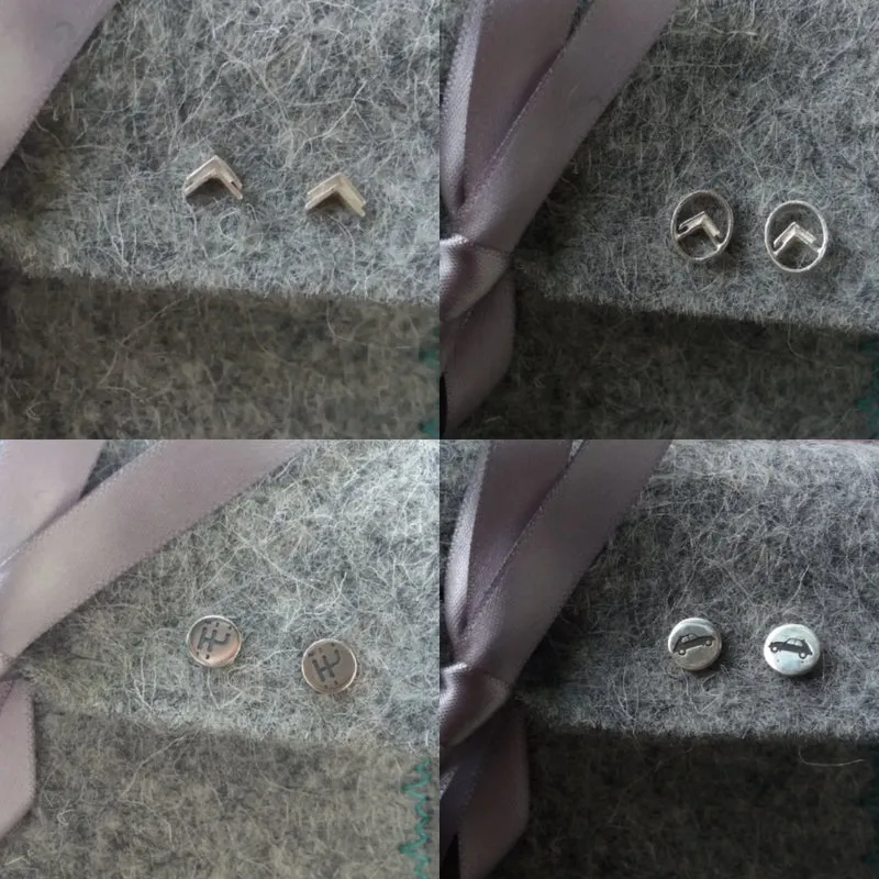 Chevron earrings