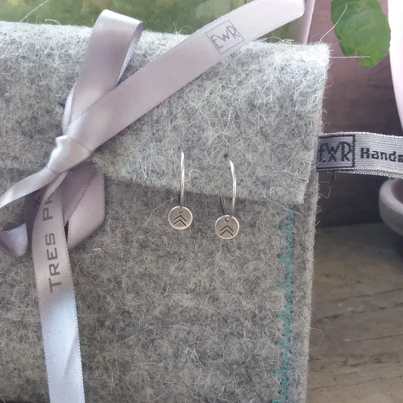 Chevron earrings