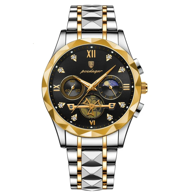 Montre Homme Acier, Chronographe