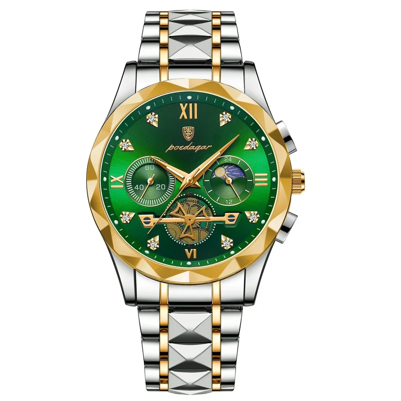Montre Homme Acier, Chronographe