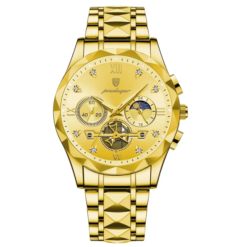 Montre Homme Acier, Chronographe