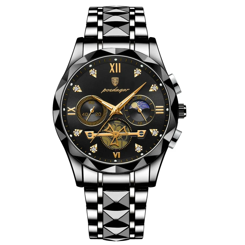 Montre Homme Acier, Chronographe