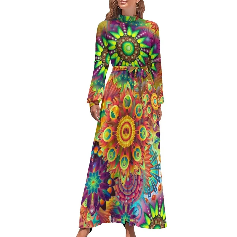 Robe Maxi Vintage Années 80