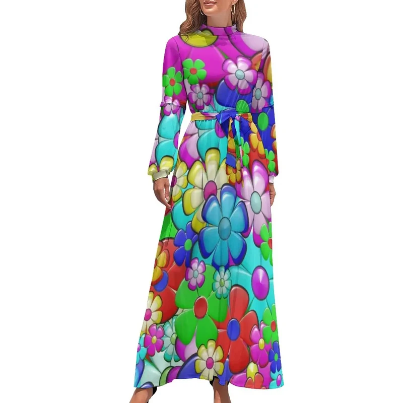 Robe Maxi Vintage Années 80