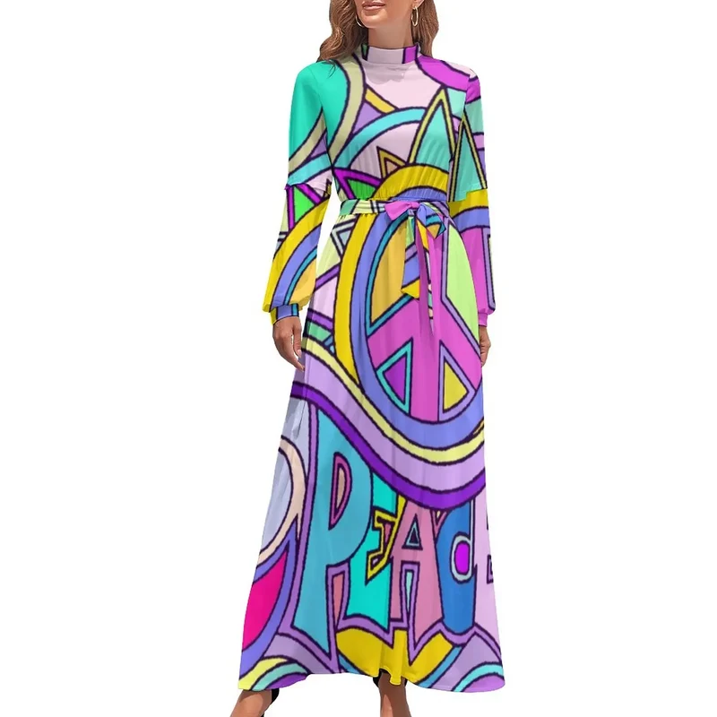 Robe Maxi Vintage Années 80