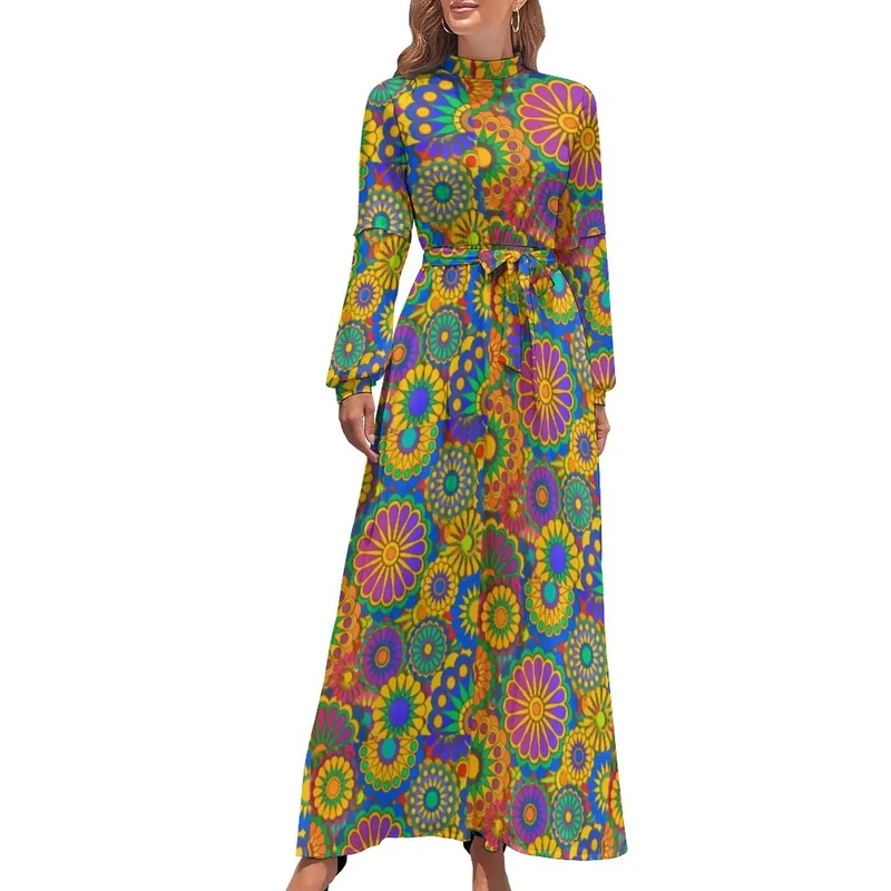 Robe Maxi Vintage Années 80