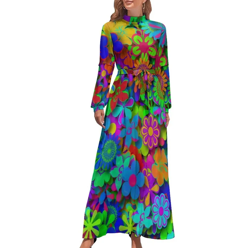 Robe Maxi Vintage Années 80