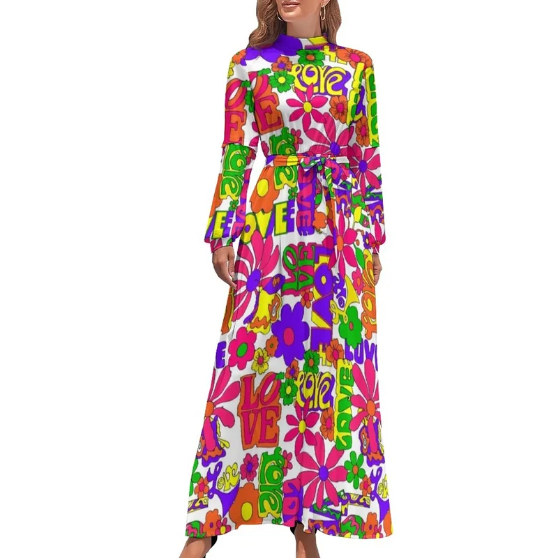 Robe Maxi Vintage Années 80