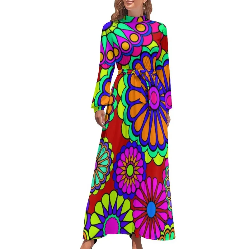 Robe Maxi Vintage Années 80