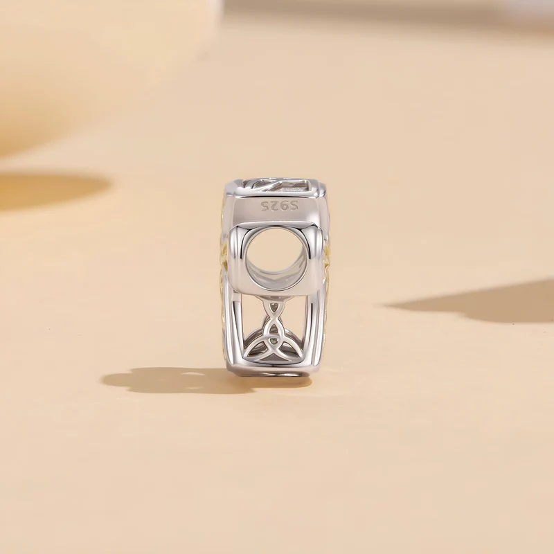 Beautiful Two Tone Cross Charm | GP