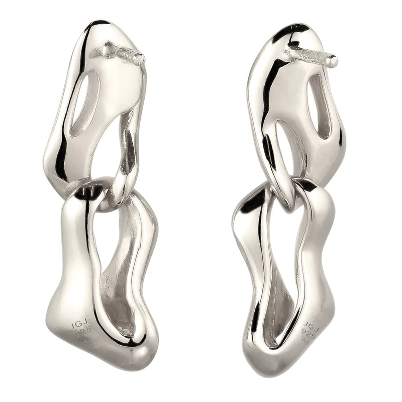 Ohrstecker Melted Shape