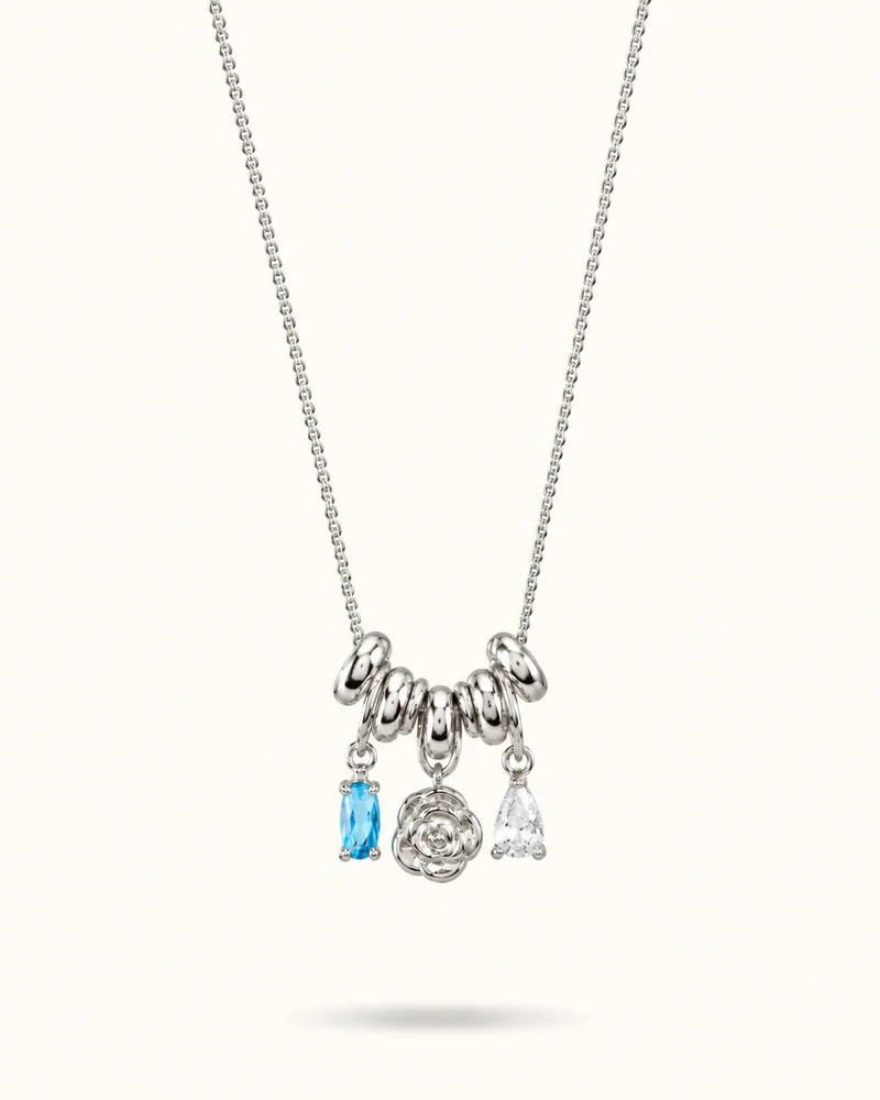 Create Your Own Bedelketting - Zilver - Gepersonaliseerde Ketting