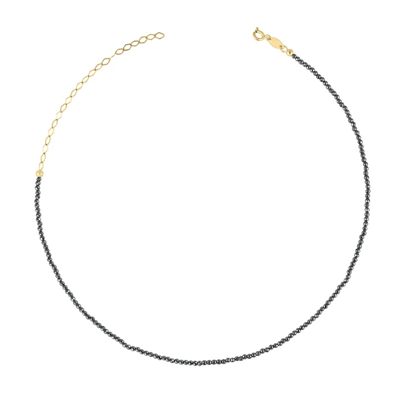 Hematite Eclipse Choker