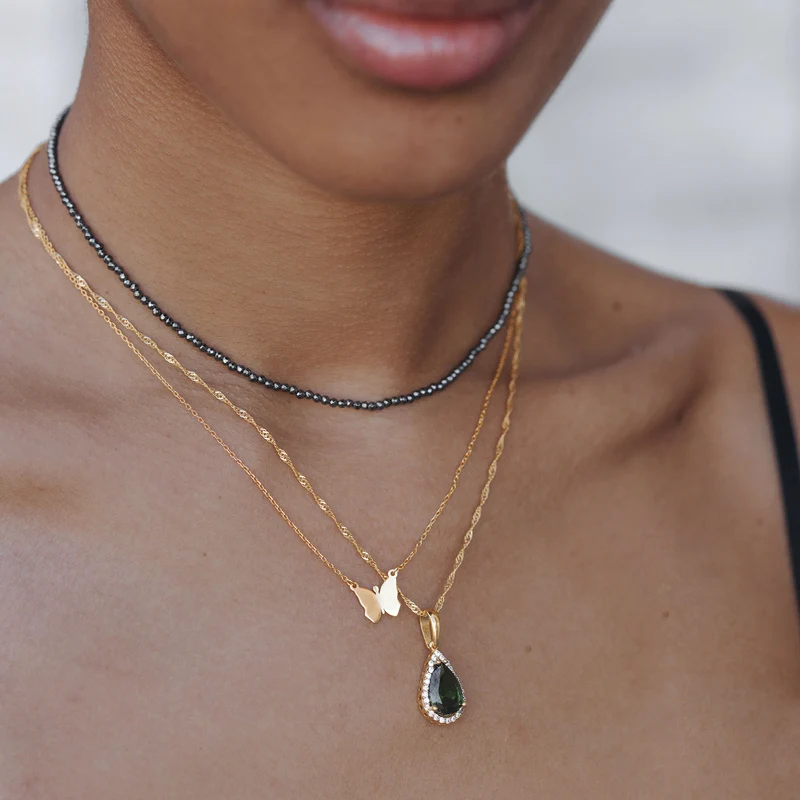 Hematite Eclipse Choker
