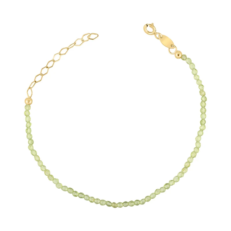 Lime Peridot Armkette